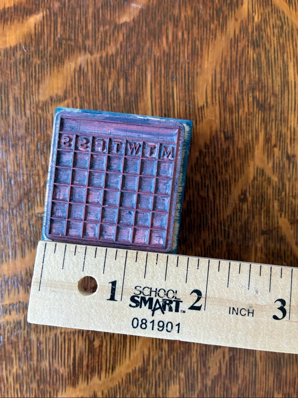 Stamp weekly checklist